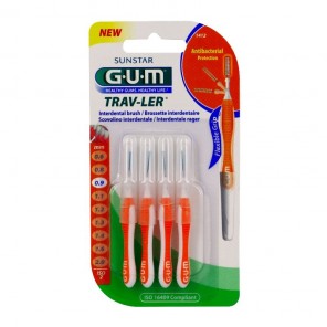 Gum brossettes trav-ler cylindriques 0.9mm