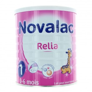 Novalac relia lait 1er âge 0 à 6 mois 800g