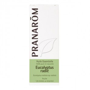 Pranarôm eucalyptus radié huile essentielle 10ml
