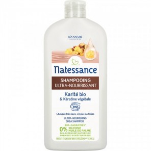 Natessance shampooing ultra-nourrissant karité bio 500ml
