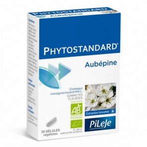 Pileje phytostandard aubépine 20 gélules