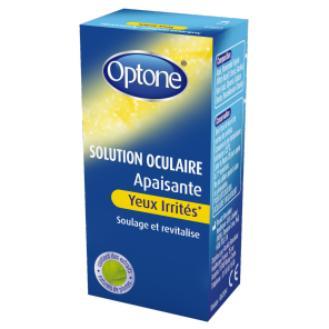 Optone double action yeux irrités gouttes 10ml