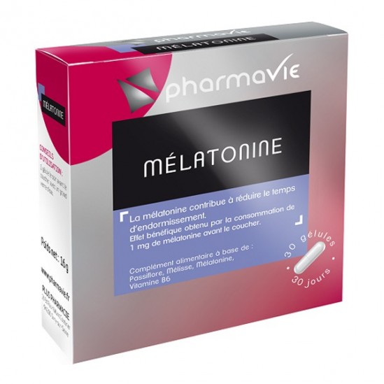 Pharmavie mélatonine 30 gélules