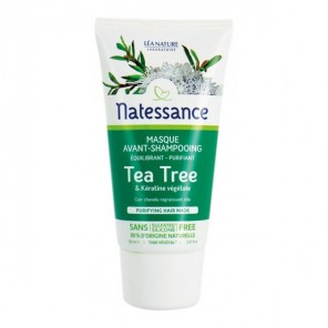 Natessance masque avant-shampooing équilibrant purifiant tea tree 150ml