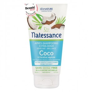 Natessance après-shampooing extra-doux coco 150ml
