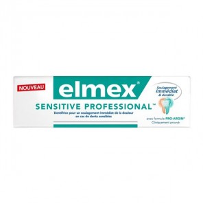 Elmex dentifrice sensitive professional blancheur 75ml