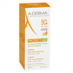 A-Derma Protect AD Crème solaire AD SPF50+ 4Oml