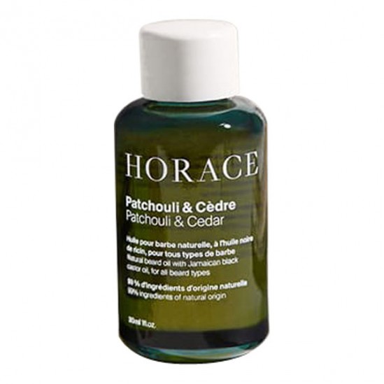 Horace huile pour barbe patchouli & cèdre 30ml | Pharmacie de l'Europe